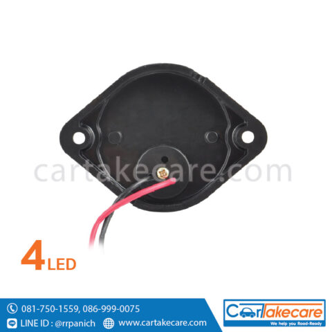 ไฟท้าย led รถบรรทุก 24V 2 นิ้ว 4 led