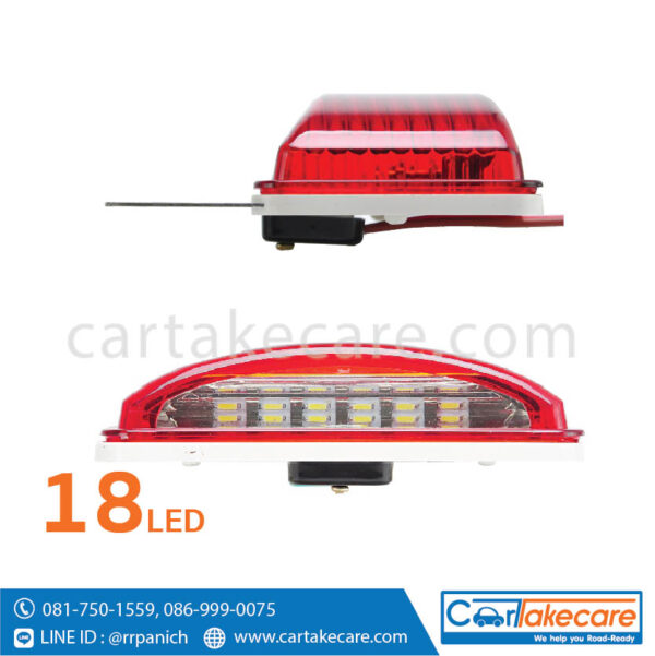 ไฟราวข้าง รถบรรทุก 5x3 4x2 18 led