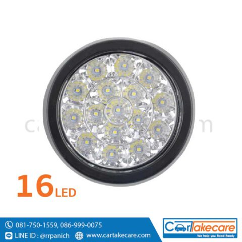 ไฟท้าย led รถบรรทุก 4 นิ้ว ขาว